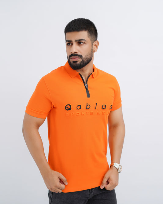 Embossed Signature Polo