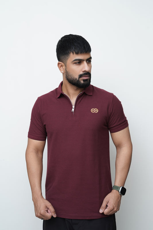 Urban Edge Zip Polo
