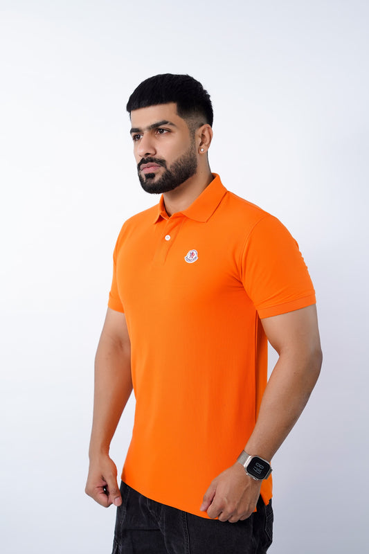 pique polo moncler design