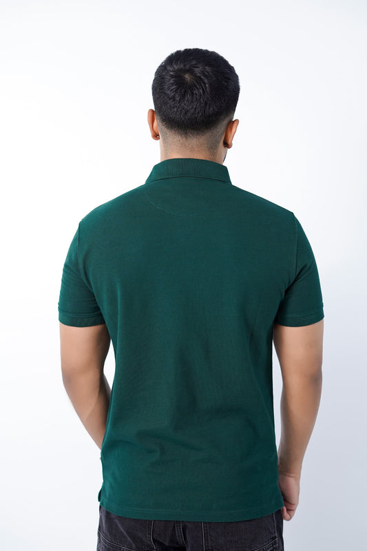 pique polo lacoste design