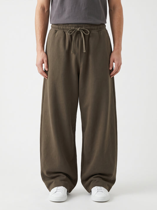 Fleece Baggy Trousers