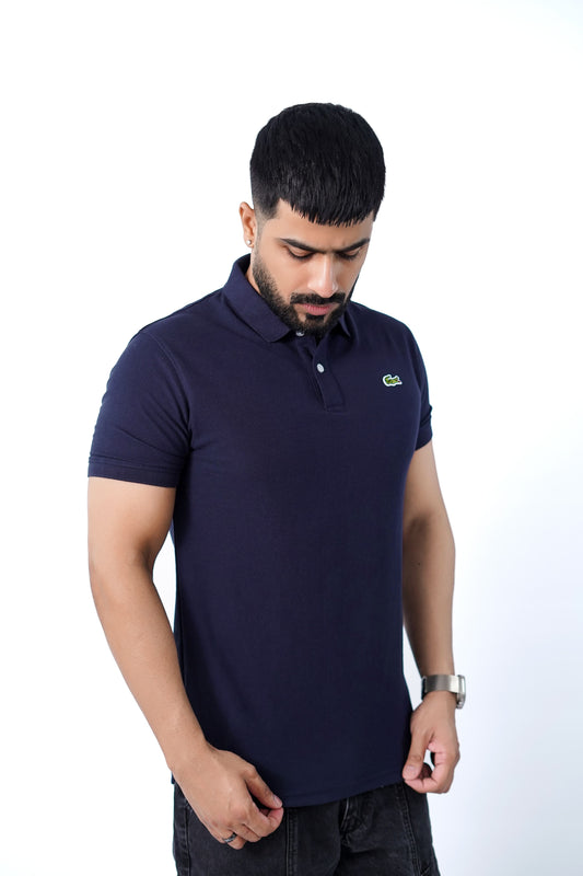 pique polo lacoste design