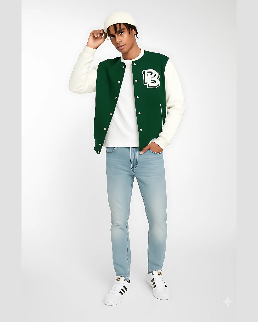 PULL AND BEAR BASE BALL JACKET