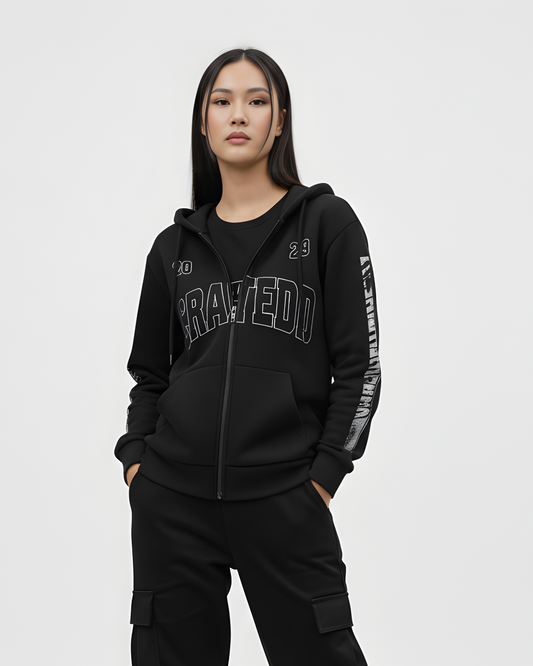 Modern Athletic Zip Hoodie