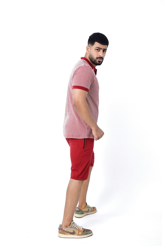 Qablaa Twin Tone (T-shirt & Shorts Set)