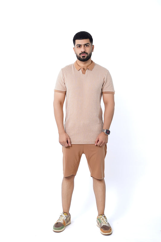 Qablaa Twin Tone (T-shirt & Shorts Set)