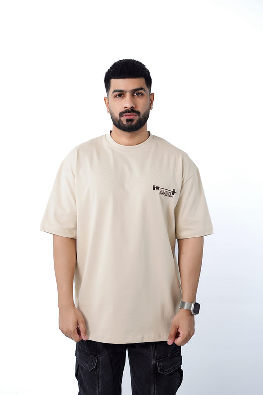 over sized cultivate innovation T shirt