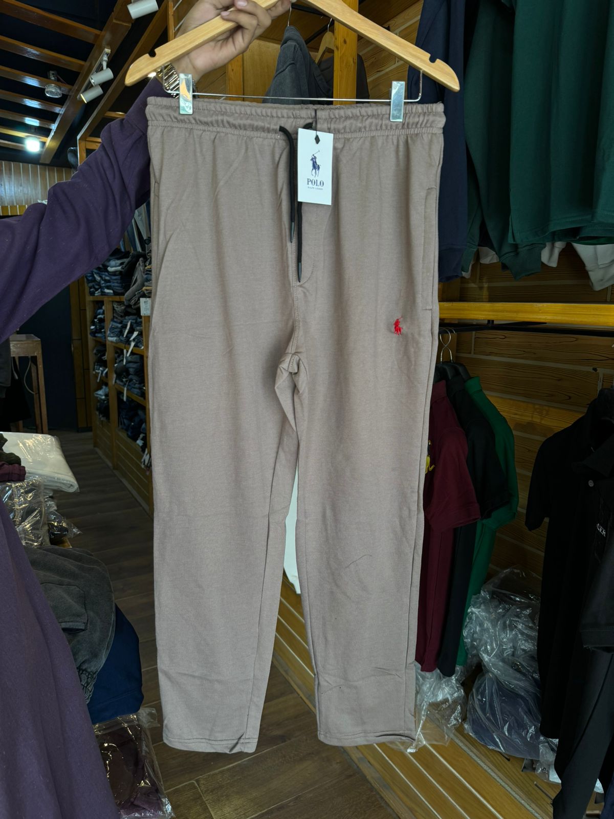 Polo-Trouser-Brown