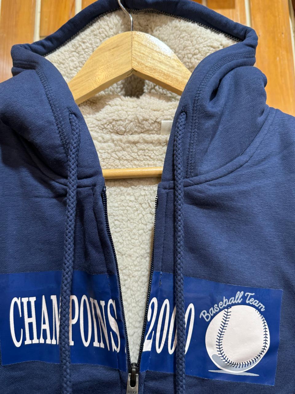 Champions Fur hoodie Blue-01