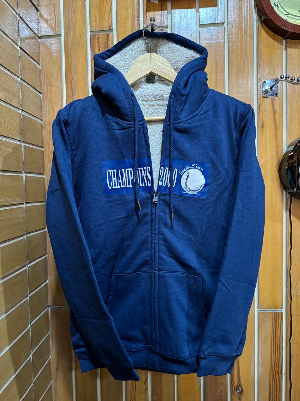 Champions Fur hoodie Blue-01