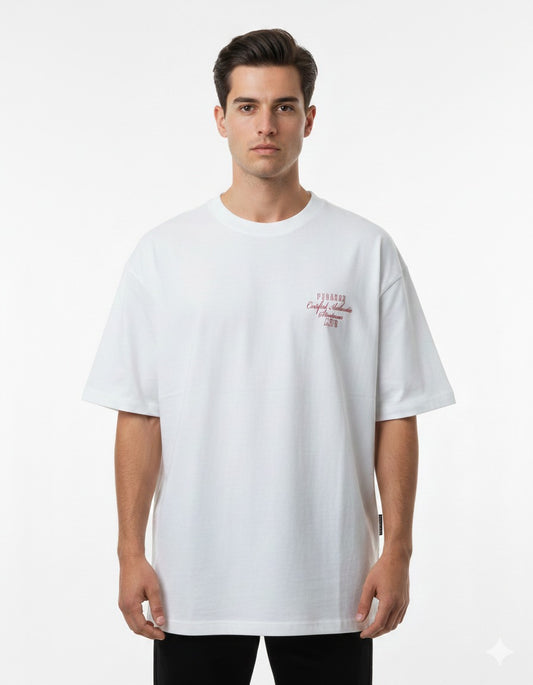 Dream Mark Drop-Shoulder Graphic T-Shirt