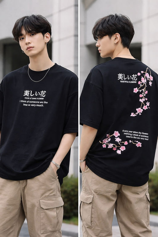 Cherry Blossom Oversized Tee
