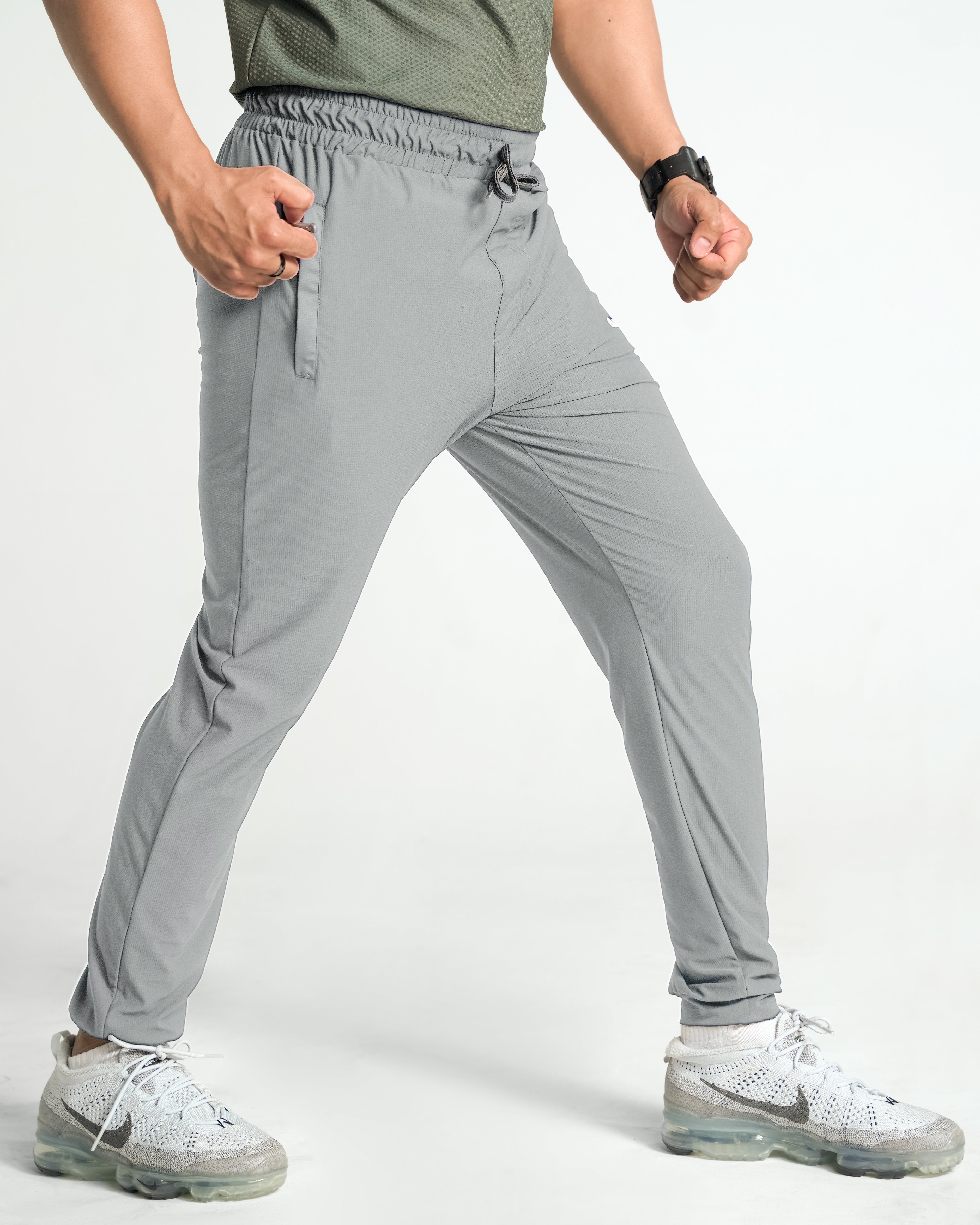 Dry-Fit Self Dotted Slim Fit